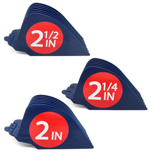 3 Piece Clipquik XL Premium Clipper Guard Set (2.5 Inch, 2.25 Inch, 2 Inch - #20, #18, #16)
